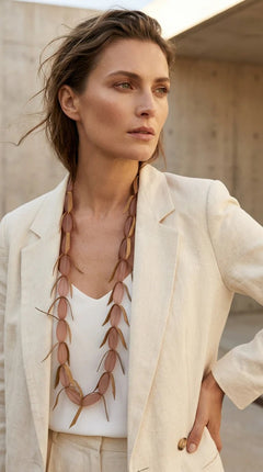 EnvyEnvy Necklace 4743 BrownJewellery - Blue Water Clothing