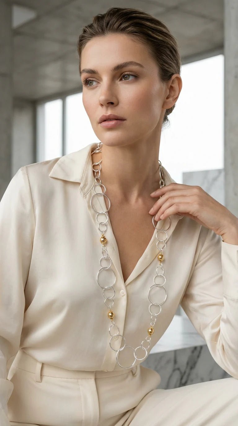 EnvyEnvy Necklace 4772 SilverJewellery - Blue Water Clothing