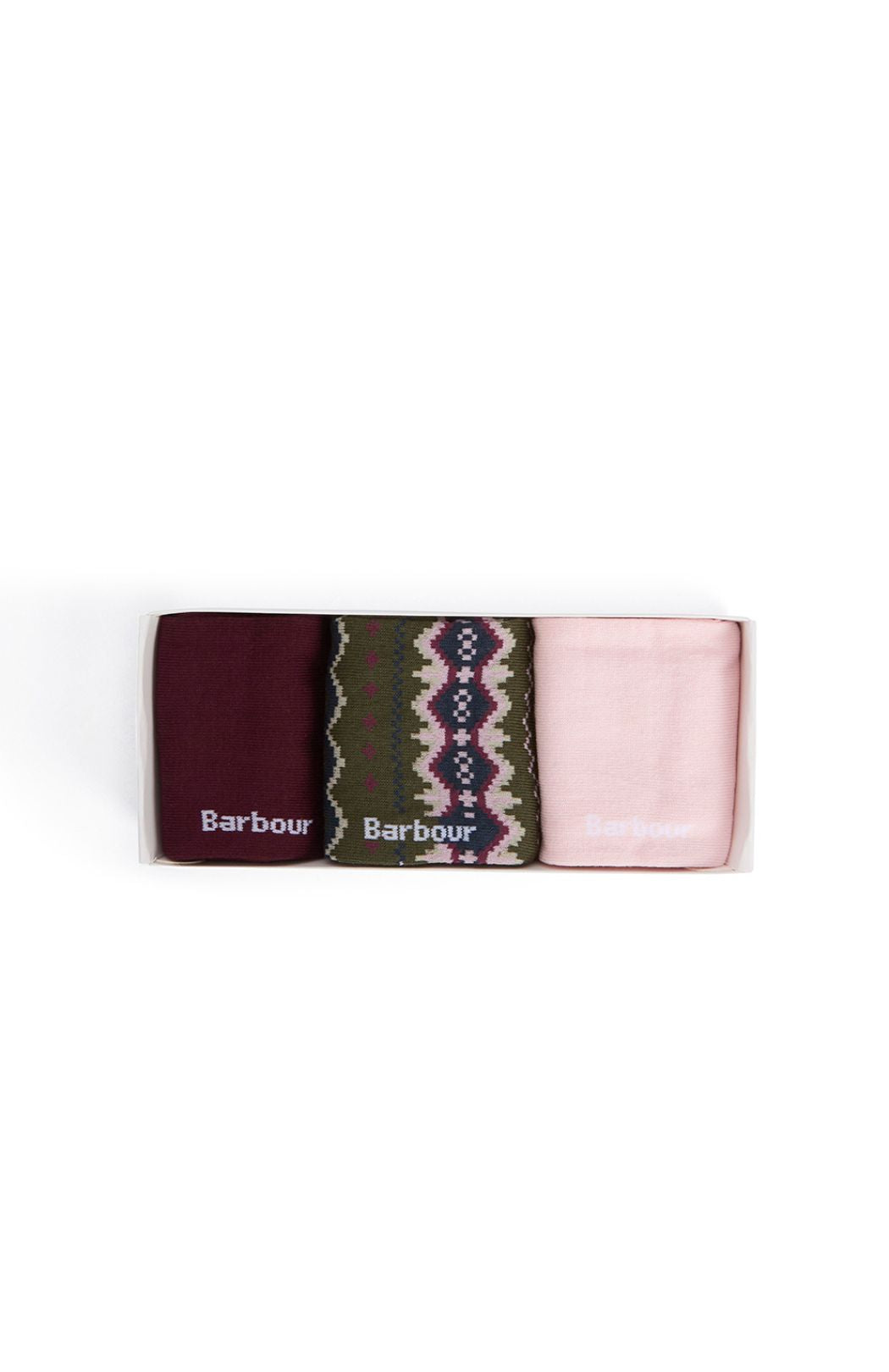 Barbour Helen Fair Isle Sock Gift Set