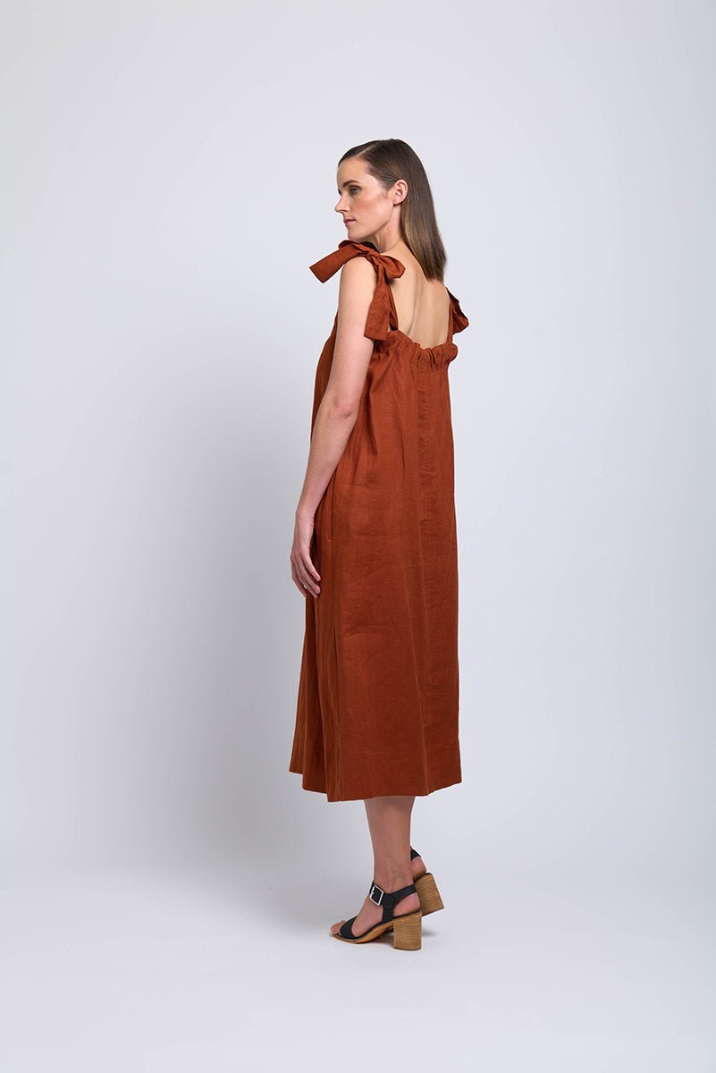 FOILFoil Bali Tie Dress BombayClothingBombay - Blue Water Clothing
