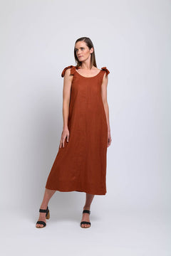 FOILFoil Bali Tie Dress BombayClothingBombay - Blue Water Clothing