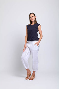 Foil Festival Pant White - Blue Water Clothing
