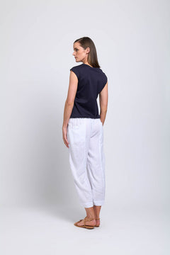 Foil Festival Pant White - Blue Water Clothing