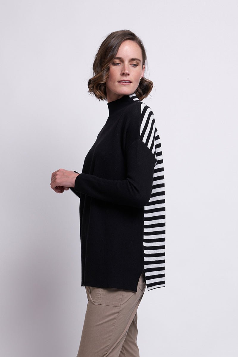 Foil Next Step Sweater - Blue Water Clothing