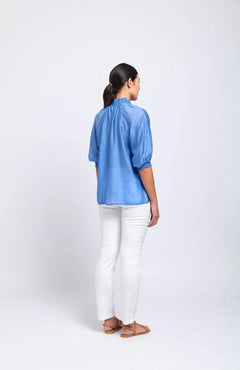 FOILFoil Not To Be Missed Top PeriClothingLight Blue - Blue Water Clothing