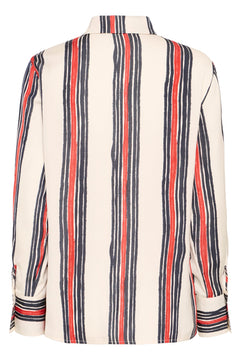 FransaFransa FRAlda Shirt 1 Whisper WhiteClothingWhisper White - Blue Water Clothing