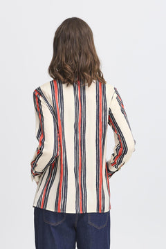 FransaFransa FRAlda Shirt 1 Whisper WhiteClothingWhisper White - Blue Water Clothing