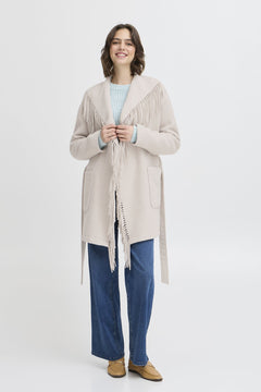 FransaFransa Frangelina Jacket 2ClothingLimestone Melange - Blue Water Clothing