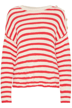 FransaFransa Frbelinda Pullover 1ClothingPoinsettia - Blue Water Clothing