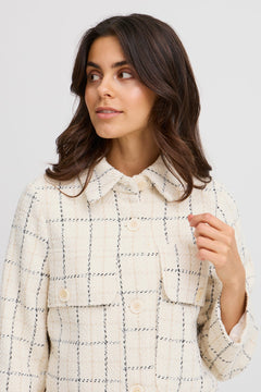FransaFransa Frchani Jacket 1ClothingMoonebeam Mix - Blue Water Clothing