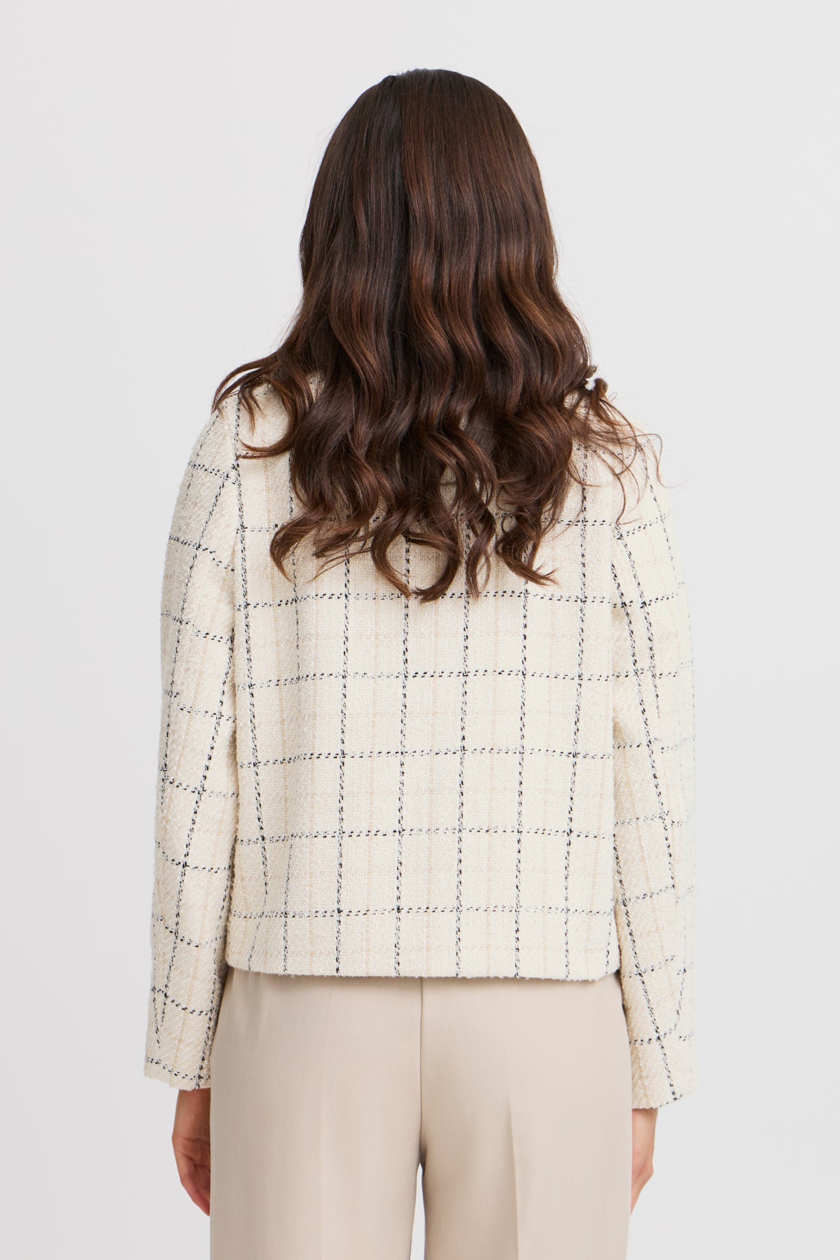 FransaFransa Frchani Jacket 1ClothingMoonebeam Mix - Blue Water Clothing