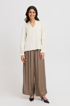 FransaFransa Frdiana Blouse 1ClothingWhisper White - Blue Water Clothing