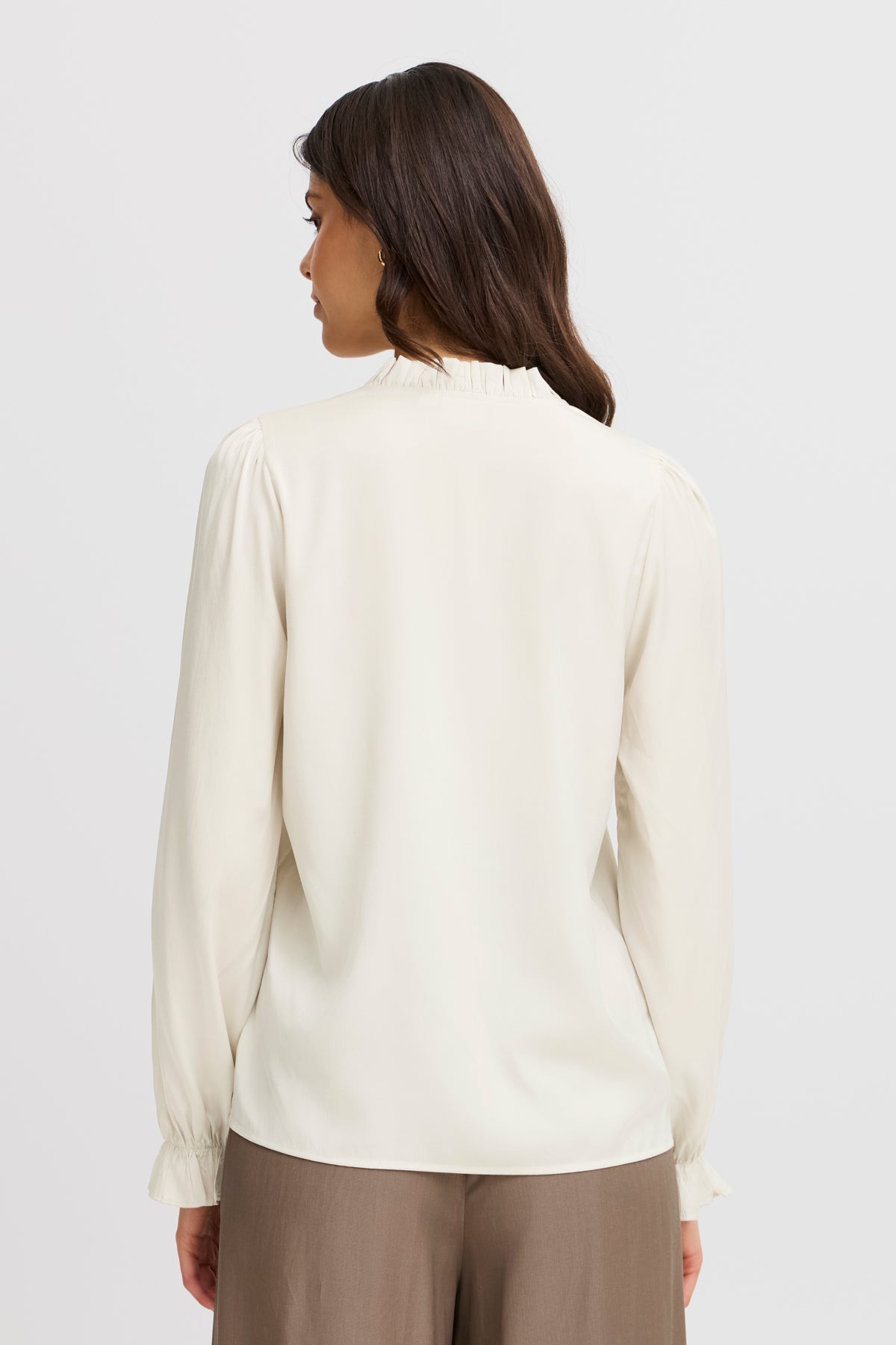 FransaFransa Frdiana Blouse 1ClothingWhisper White - Blue Water Clothing