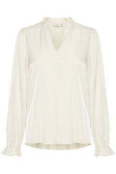 FransaFransa Frdiana Blouse 1ClothingWhisper White - Blue Water Clothing