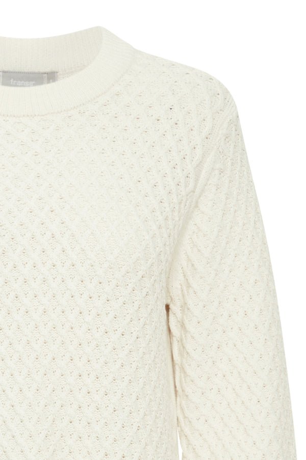 Fransa Linse Pullover 5 - Blue Water Clothing