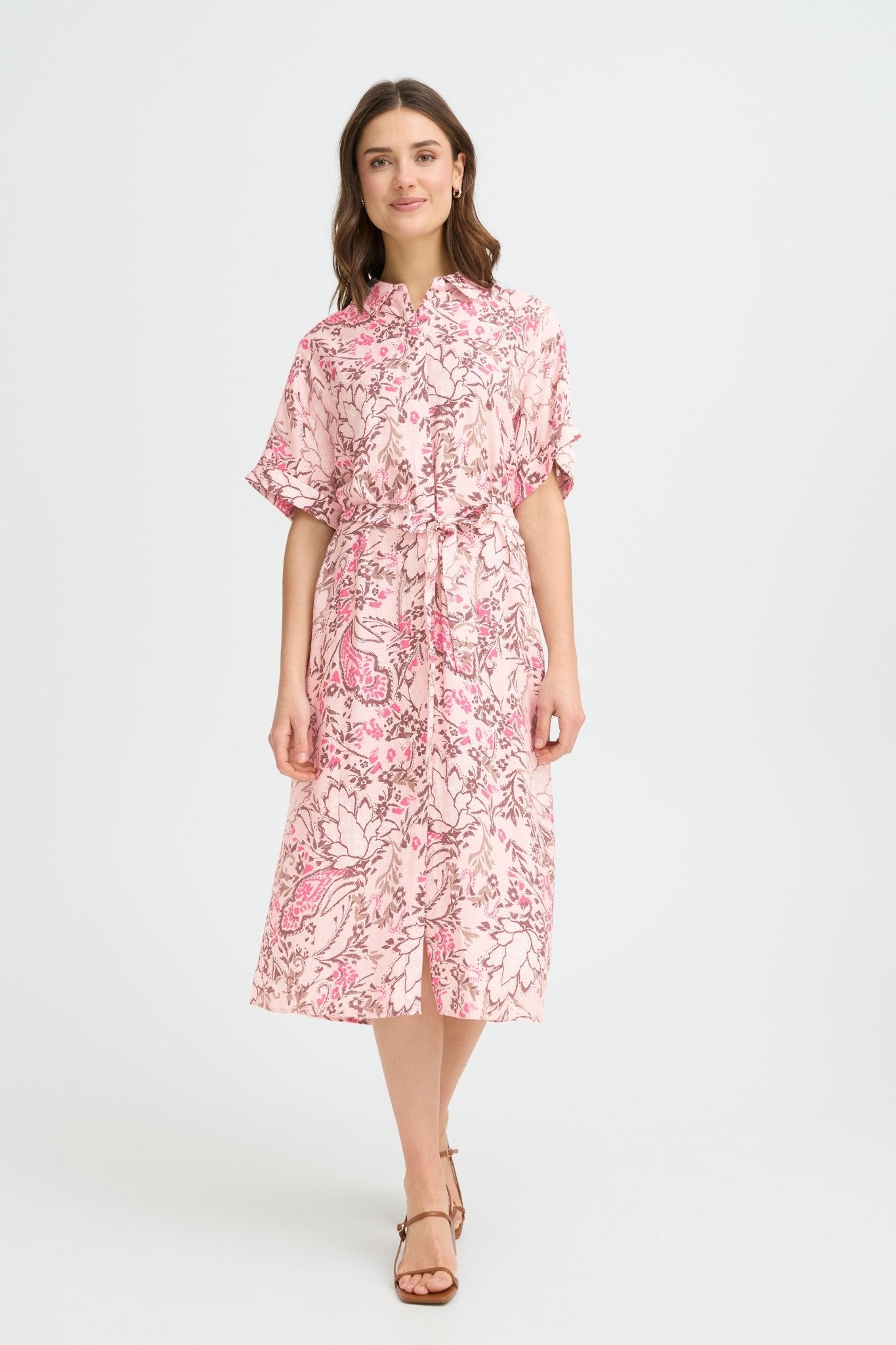 FransaFransa FRARIANA Dress 19DressesFEMO BOUQU - Blue Water Clothing