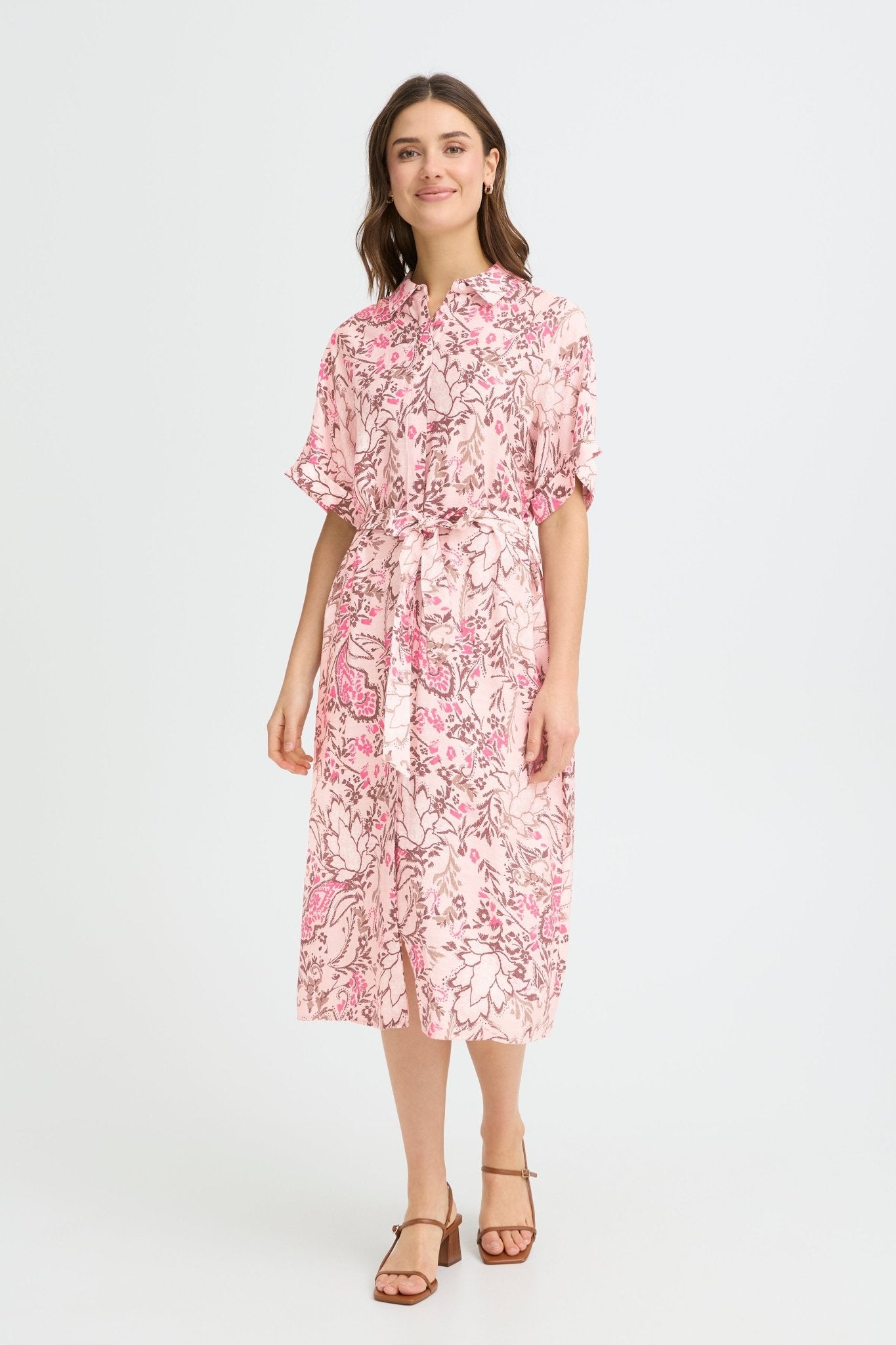 FransaFransa FRARIANA Dress 19DressesFEMO BOUQU - Blue Water Clothing