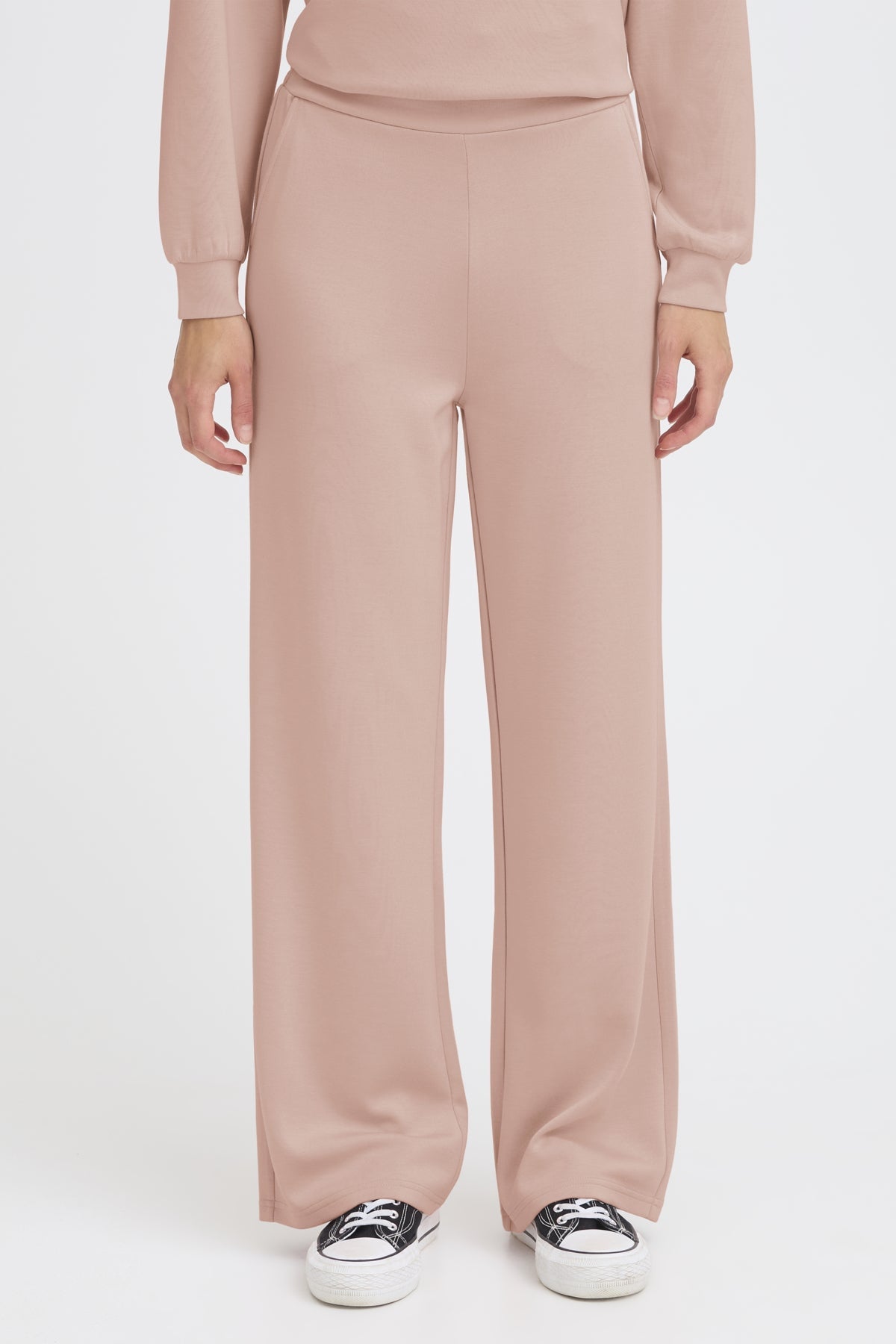 FransaFransa FRAURORA Joggers 4BottomsRose Smoke - Blue Water Clothing