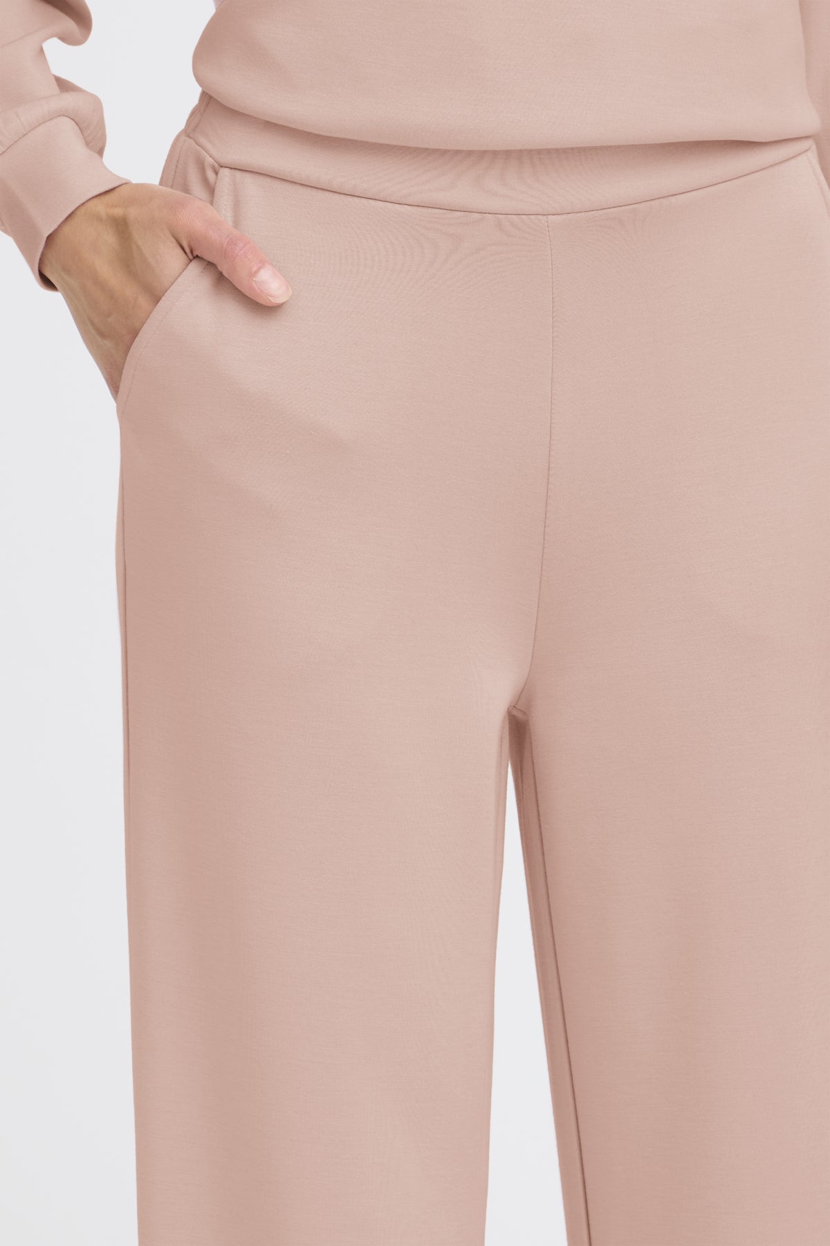 FransaFransa FRAURORA Joggers 4BottomsRose Smoke - Blue Water Clothing