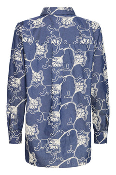 FransaFransa FRDARANI Shirt 1TopsMID BLUE E - Blue Water Clothing