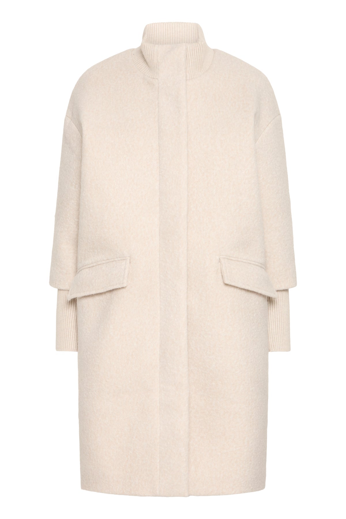 FransaFransa FREdella Jacket 1Coats & JacketsLimestone Melange - Blue Water Clothing