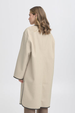 FransaFransa FRElisabeth Jacket 1Coats & JacketsLimestone Melange - Blue Water Clothing