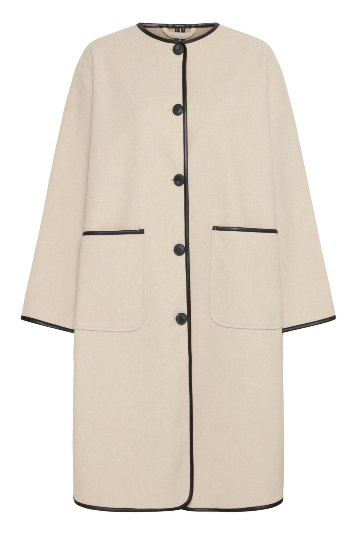 FransaFransa FRElisabeth Jacket 1Coats & JacketsLimestone Melange - Blue Water Clothing