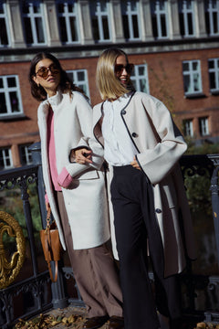 FransaFransa FRElisabeth Jacket 1Coats & JacketsLimestone Melange - Blue Water Clothing