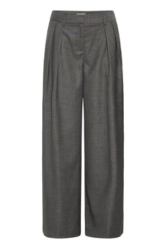 FransaFransa FRHanna Pant 1 CharcoalBottomsCharcoal - Blue Water Clothing