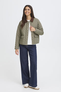 FransaFransa FRINNA Jacket 1FootwearSmokey Olive - Blue Water Clothing