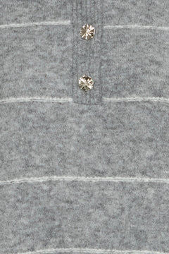 FransaFransa FRKendra Pullover 1TopsAsphalt Melange - Blue Water Clothing