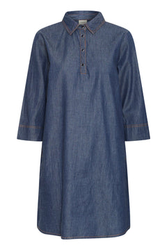 FransaFransa FRLarissa Dress 1 Raw BlueClothingRaw Blue - Blue Water Clothing