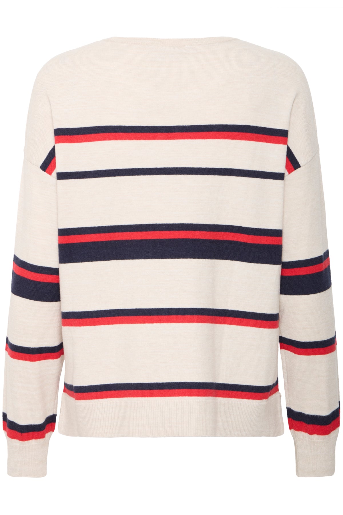FransaFransa FRMelani Pullover 15TopsLimestone Melange - Blue Water Clothing