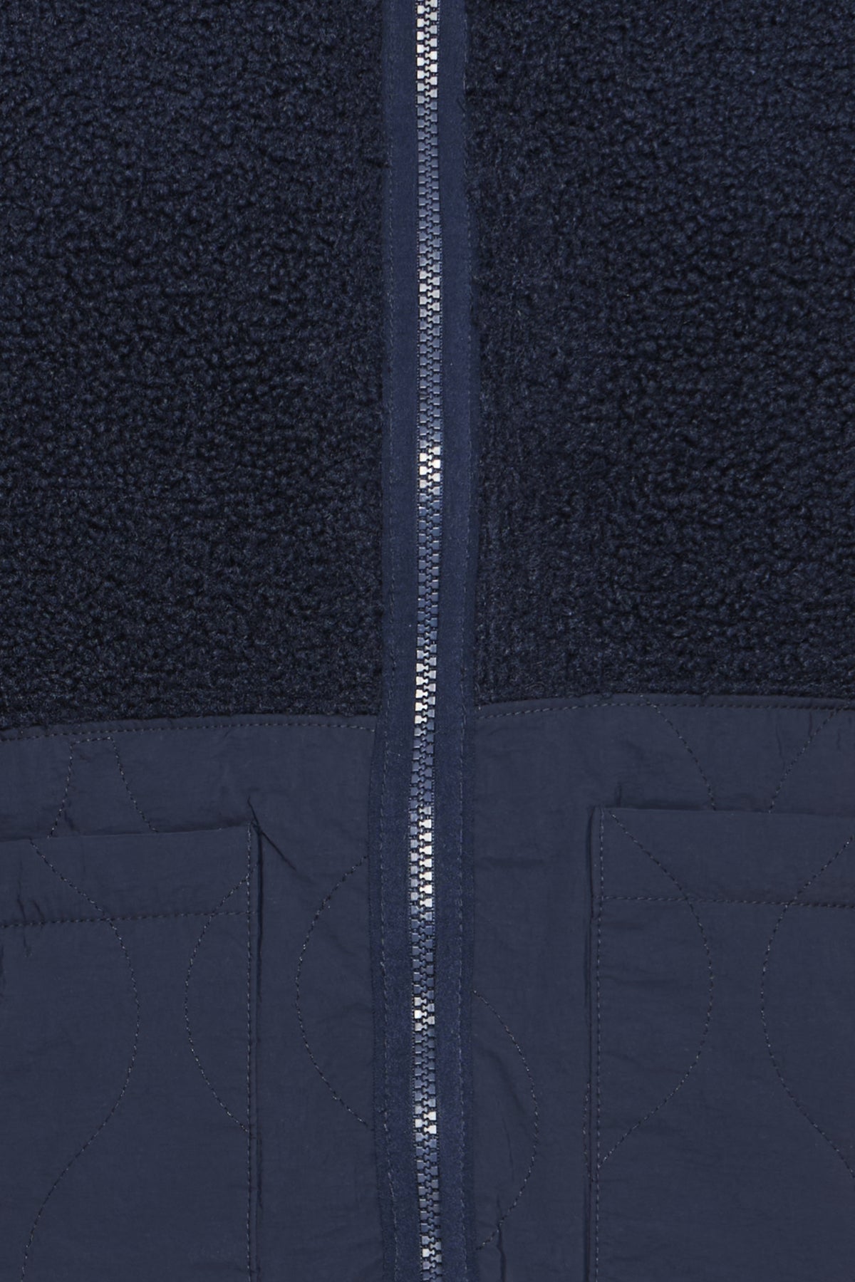 FransaFransa FRMIKALA Fleece Gilet 1FootwearPumice Stone - Blue Water Clothing