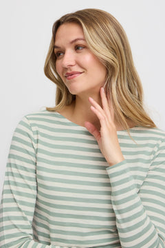 FransaFransa FRmye T-Shirt 1TopsDusty Olive - Blue Water Clothing