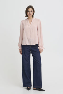 FransaFransa FRVALMA Blouse 1TopsRose Smoke - Blue Water Clothing
