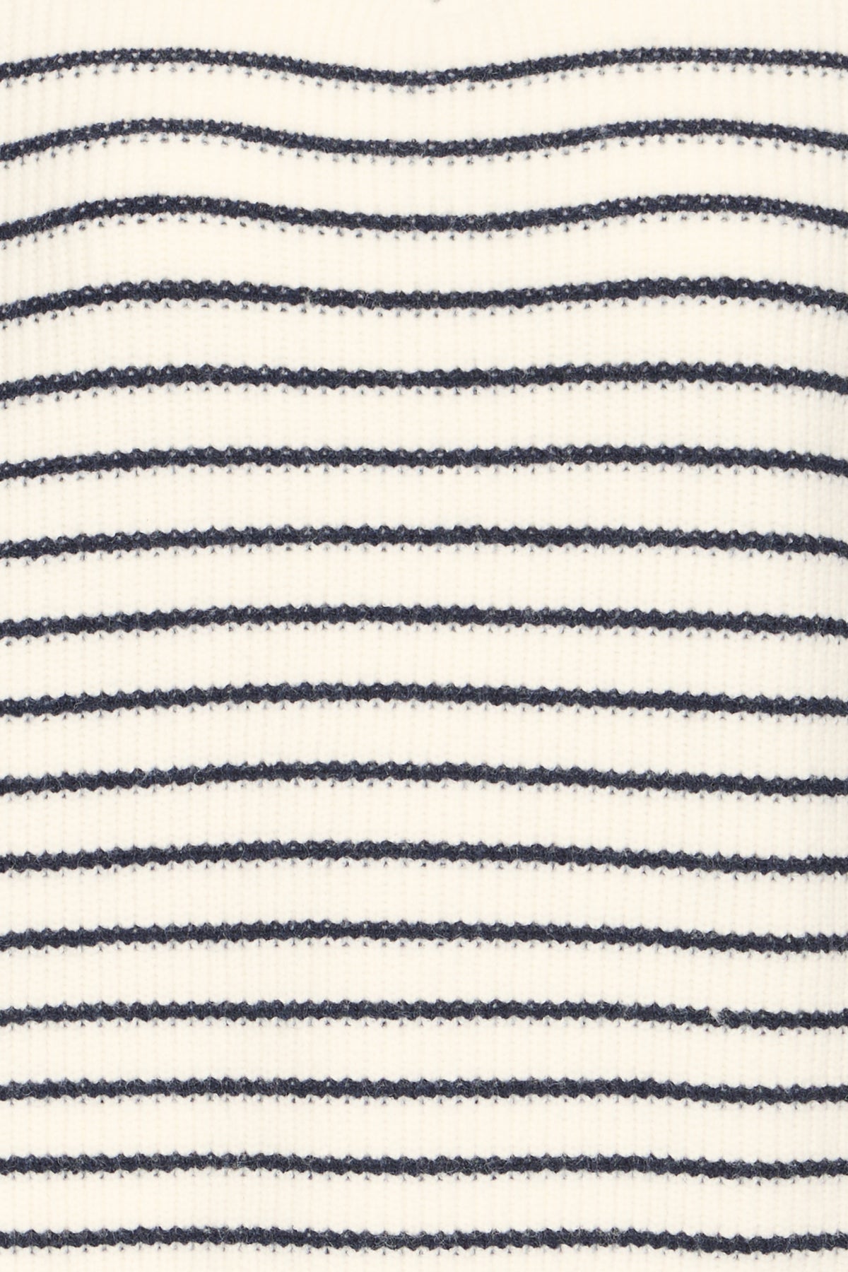 FransaFransa FRVINNA 1 Knitted Quarter Zip VestFootwearStripe Navy - Blue Water Clothing