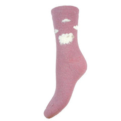 Gemjar SocksGemjar Wool Blend Fluffy Sheep Cloud SocksAccessories - Blue Water Clothing