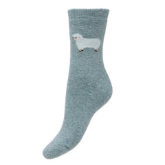 Gemjar SocksGemjar Wool Blend Fluffy Sheep SocksAccessories - Blue Water Clothing