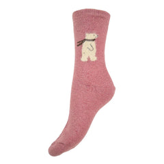 GemjarGemjar Fluffy Polar Bear SocksSocksGreen - Blue Water Clothing