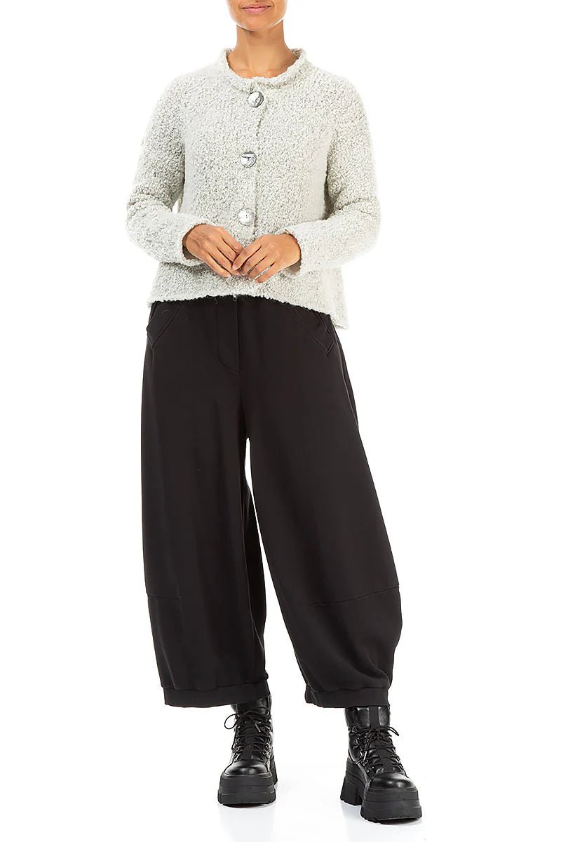 GrizasGrizas 6668 Knitted SweaterTopsIvory Melange - Blue Water Clothing