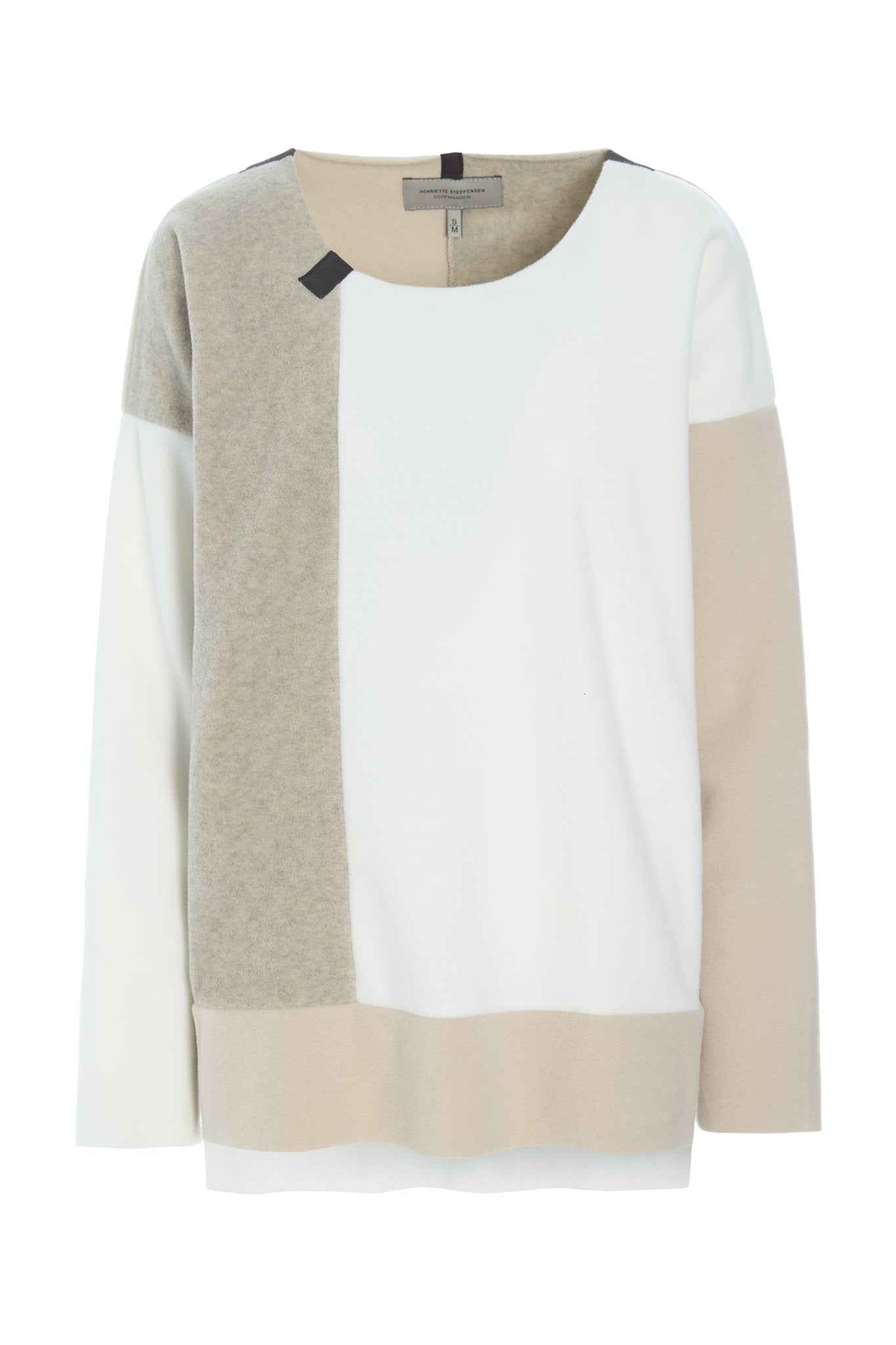 Henriette Steffensen 1369 Patch Sweater Kit - Blue Water Clothing