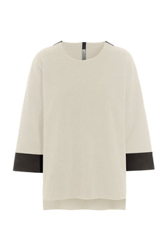 Henriette SteffensenHenriette Steffensen Fleece 2 Coloured BlouseTopsSB/Elephant - Blue Water Clothing