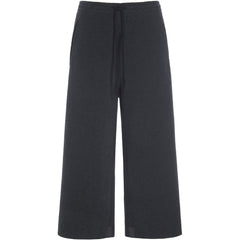 Henriette SteffensenHenriette Steffensen Fleece Flare Trouser 3/4 LengthBottomsSoft Black - Blue Water Clothing