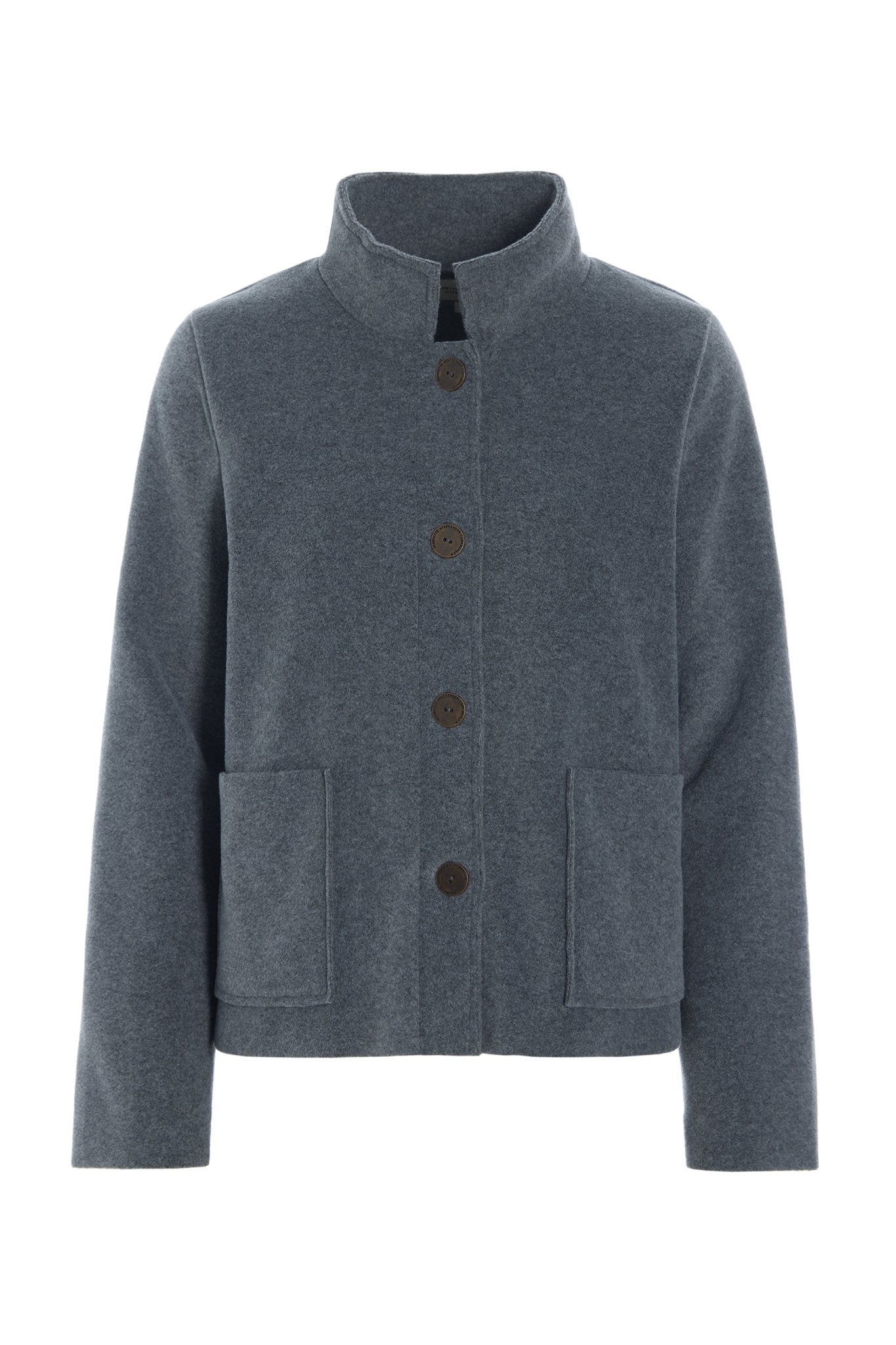 Henriette SteffensenHenriette Steffensen Fleece Jacket KitCoats & JacketsGrey - Blue Water Clothing