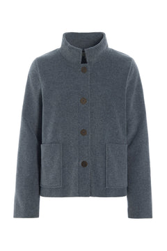 Henriette SteffensenHenriette Steffensen Fleece Jacket KitCoats & JacketsGrey - Blue Water Clothing