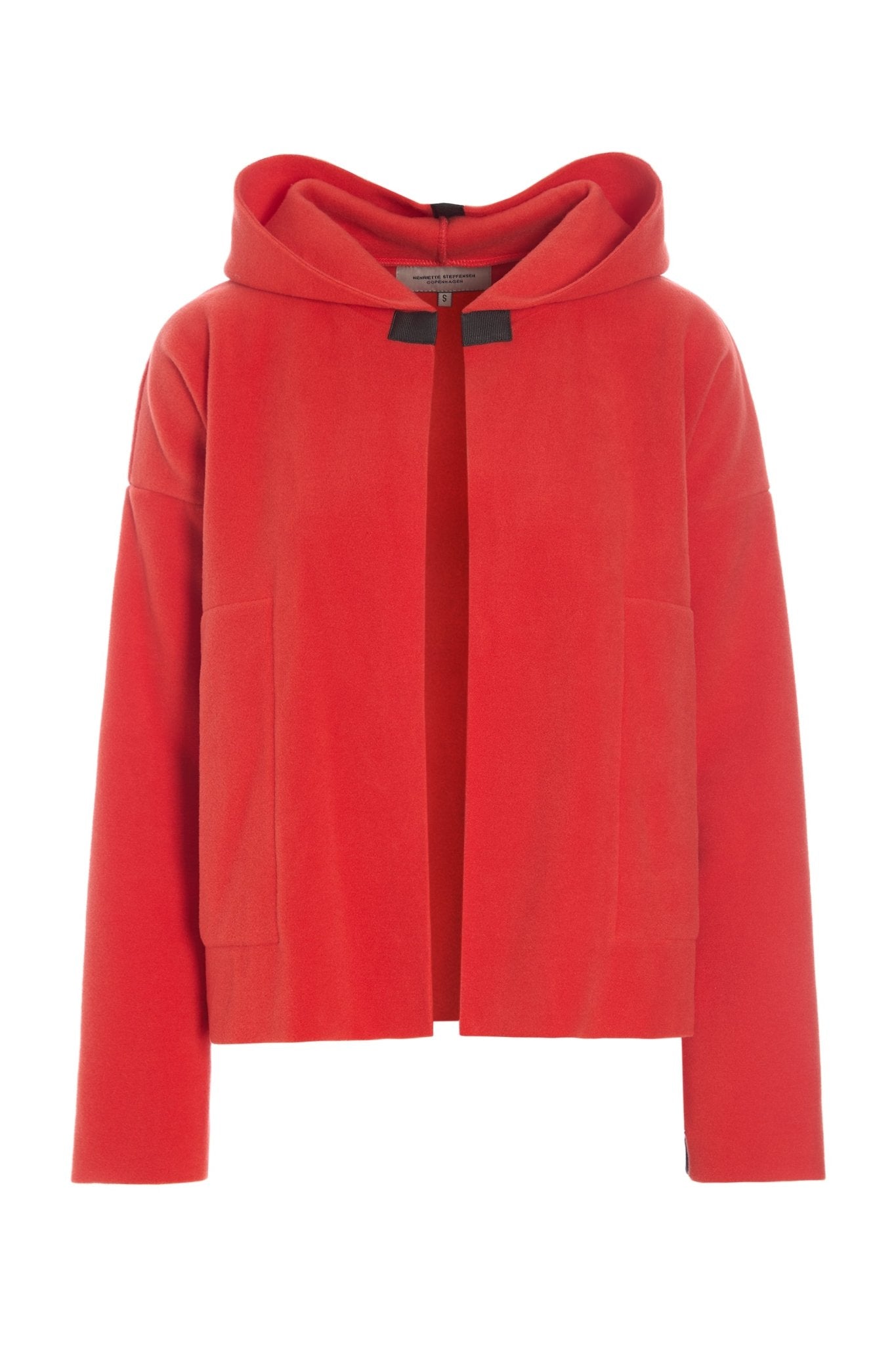 Henriette SteffensenHenriette Steffensen Fleece Sporty CardiganTopsTomato - Blue Water Clothing