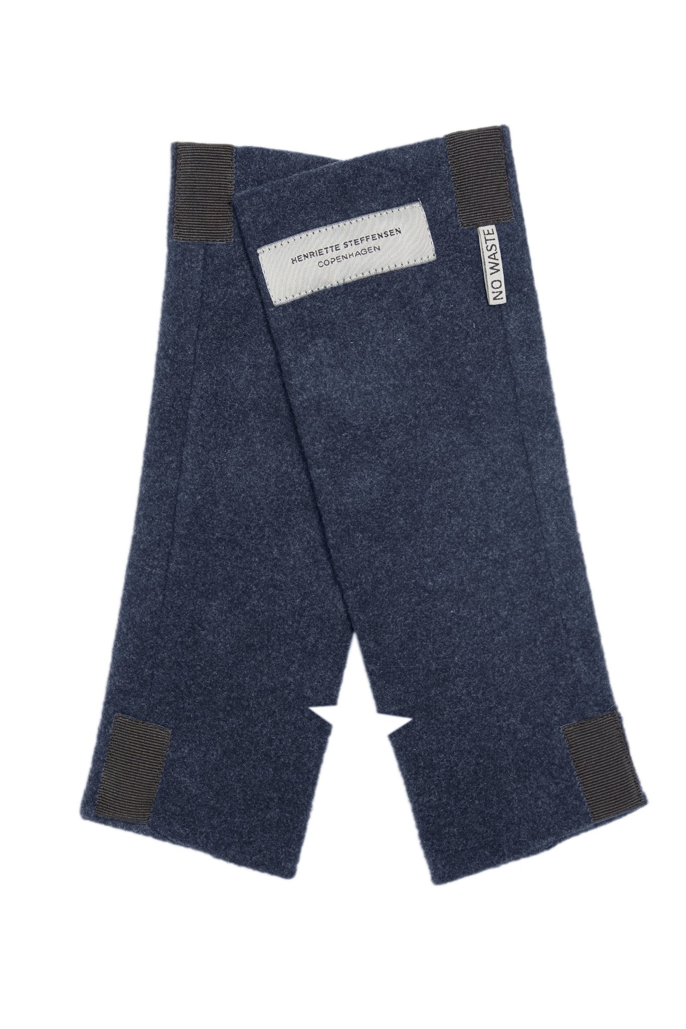 Henriette SteffensenHenriette Steffensen Fleece Wrist WarmersAccessoriesEvening Blue - Blue Water Clothing
