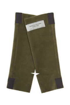 Henriette SteffensenHenriette Steffensen Fleece Wrist WarmersAccessoriesDark Moss - Blue Water Clothing