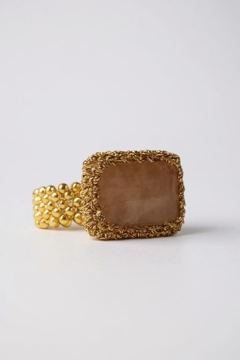 IBU JewelsIBU Jewels Ring DaneClothingRose Quartz - Blue Water Clothing